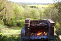 Barbecueing with a view at Longlands